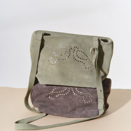 Сумки кросбоді Пташка фісташкова і сіра