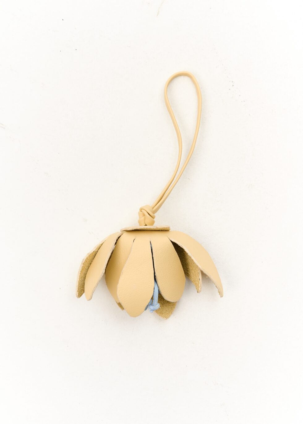 жовтий брелок підвіс для сумки або ключів